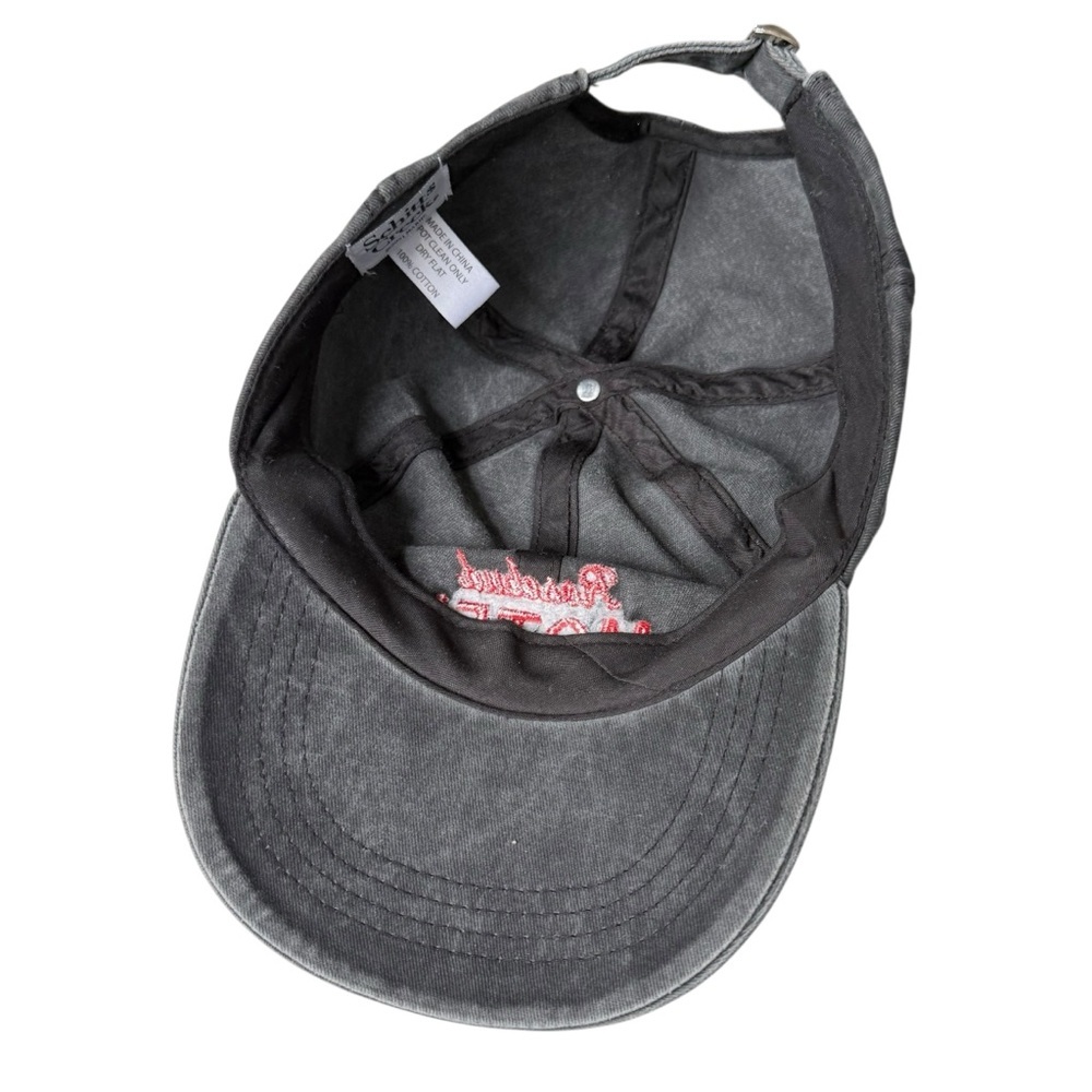 4/$25 Rosebud Motel Schitts Creek Baseball Cap Hat Adjustable Gray Acid Wash - Picture 8 of 9